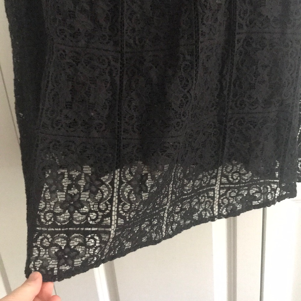 Beautiful lace overlay mini dress. Never worn! - Picture 2 of 4